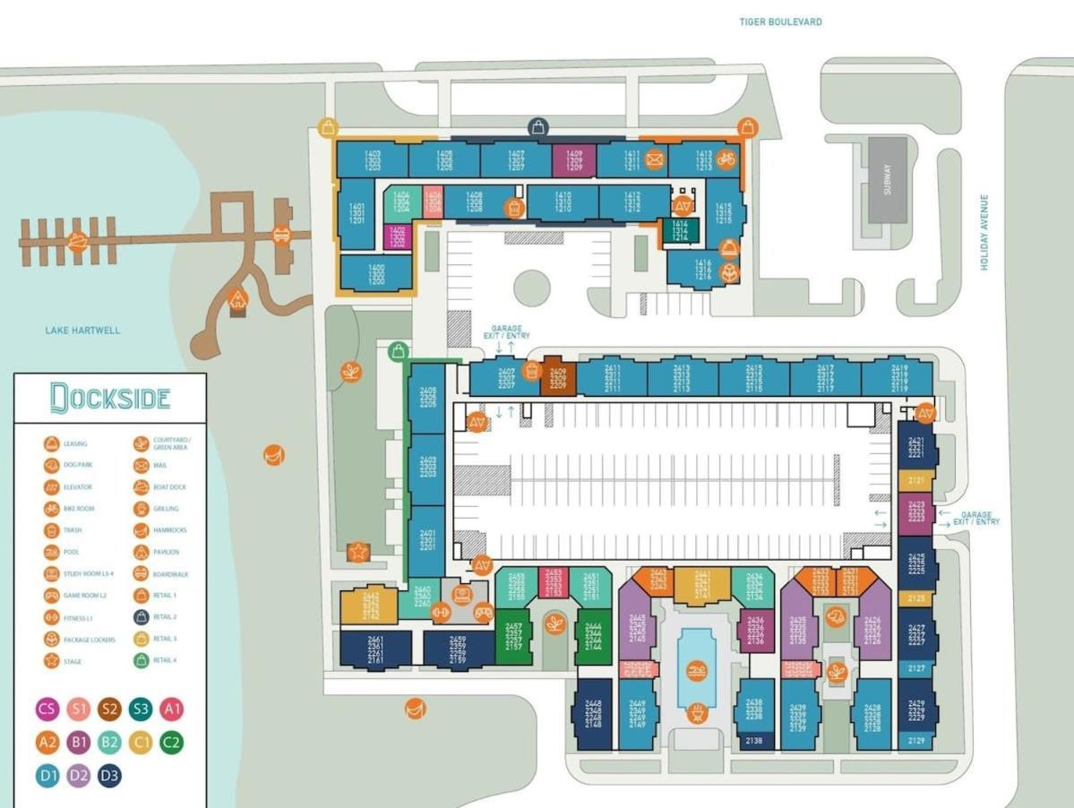 Apartment Dockside Living In 2 Bedroom Unique Amenities Clemson
